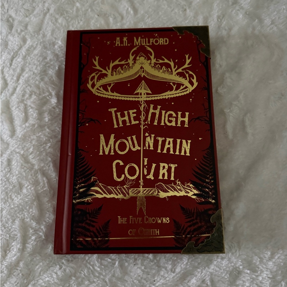 Bookish Box SE of The High Mountain Court by A.K. Mulford